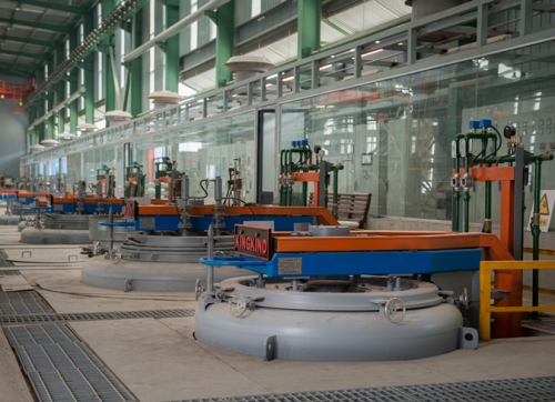 河南RQ系列细长杆工件悬挂可控气氛深井式渗碳炉